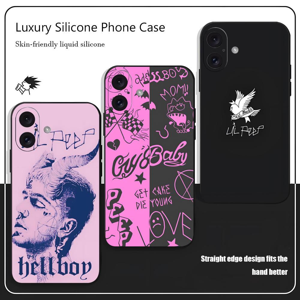 L-Lil Peep Famous Star Popular - Phone Cases For Iphone 16 recension och pris