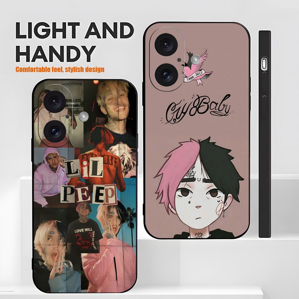 L-Lil Peep Famous Star Popular - Phone Cases For Iphone 16 recension och pris