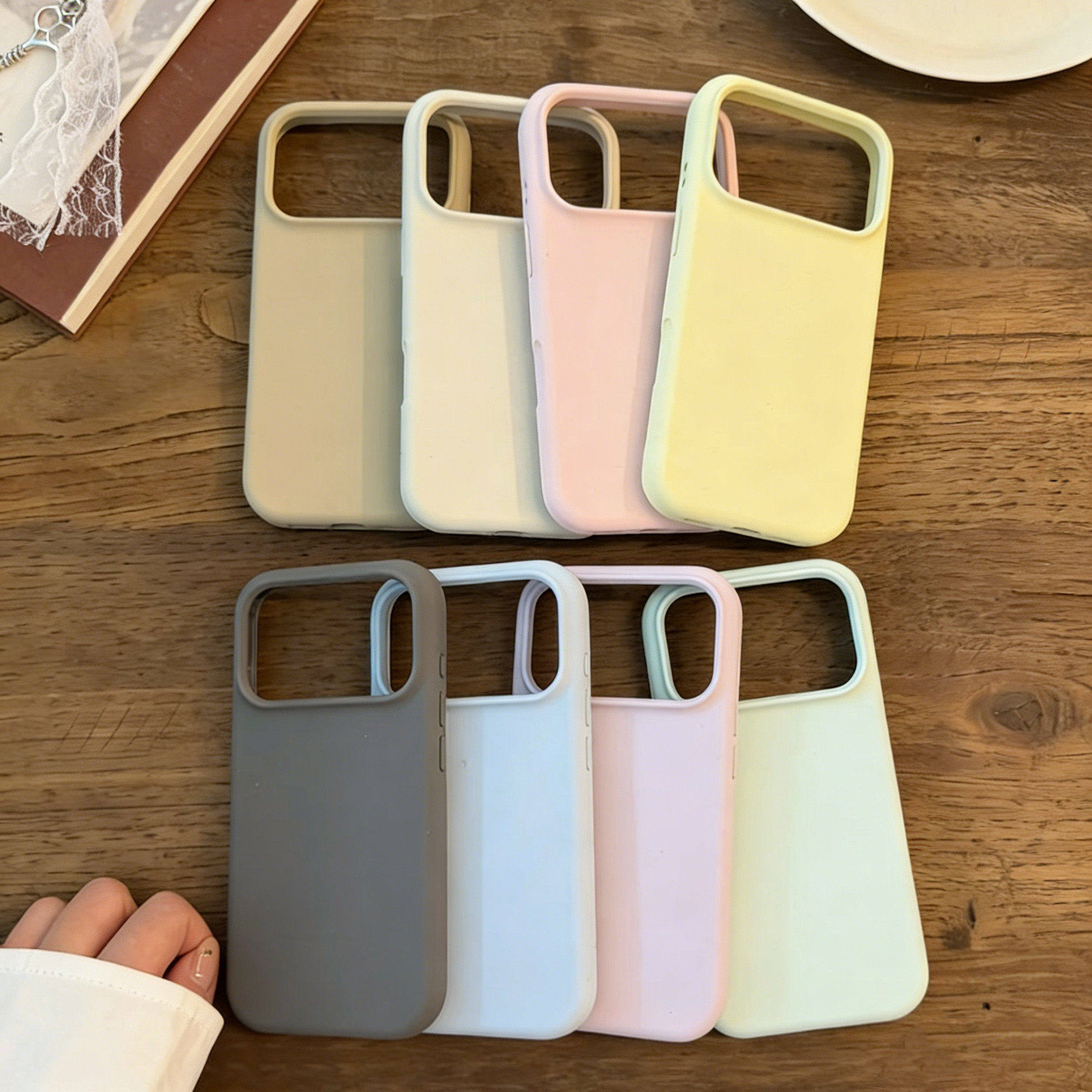 Minimalist Solid Color Frosted - Phone Cases For Iphone 16 recension och pris