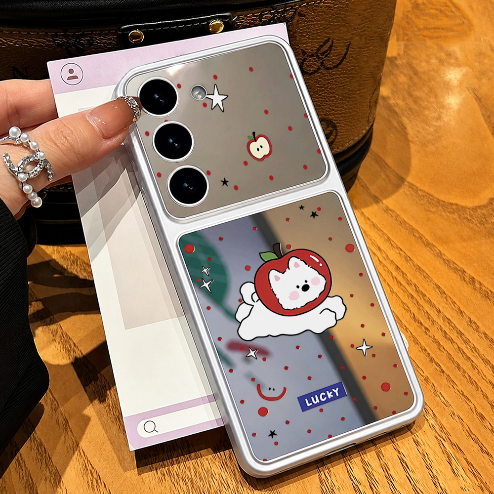 Make Up Mirror Cute Dog Phone  - Phone Cases Galaxy A16 5G recension och pris