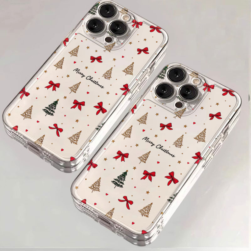 Red Bow Christmas Clear Shockp - Phone Cases Xr Iphone recension och pris