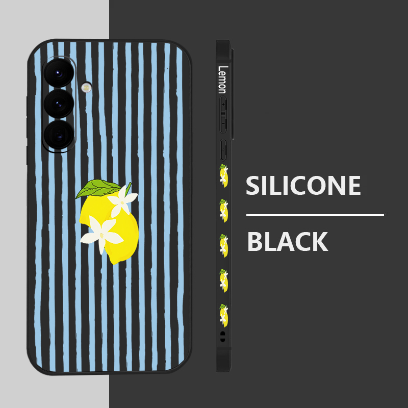 Stripe Lemon Print TPU Phone C - Phone Cases Galaxy A16 5G recension och pris